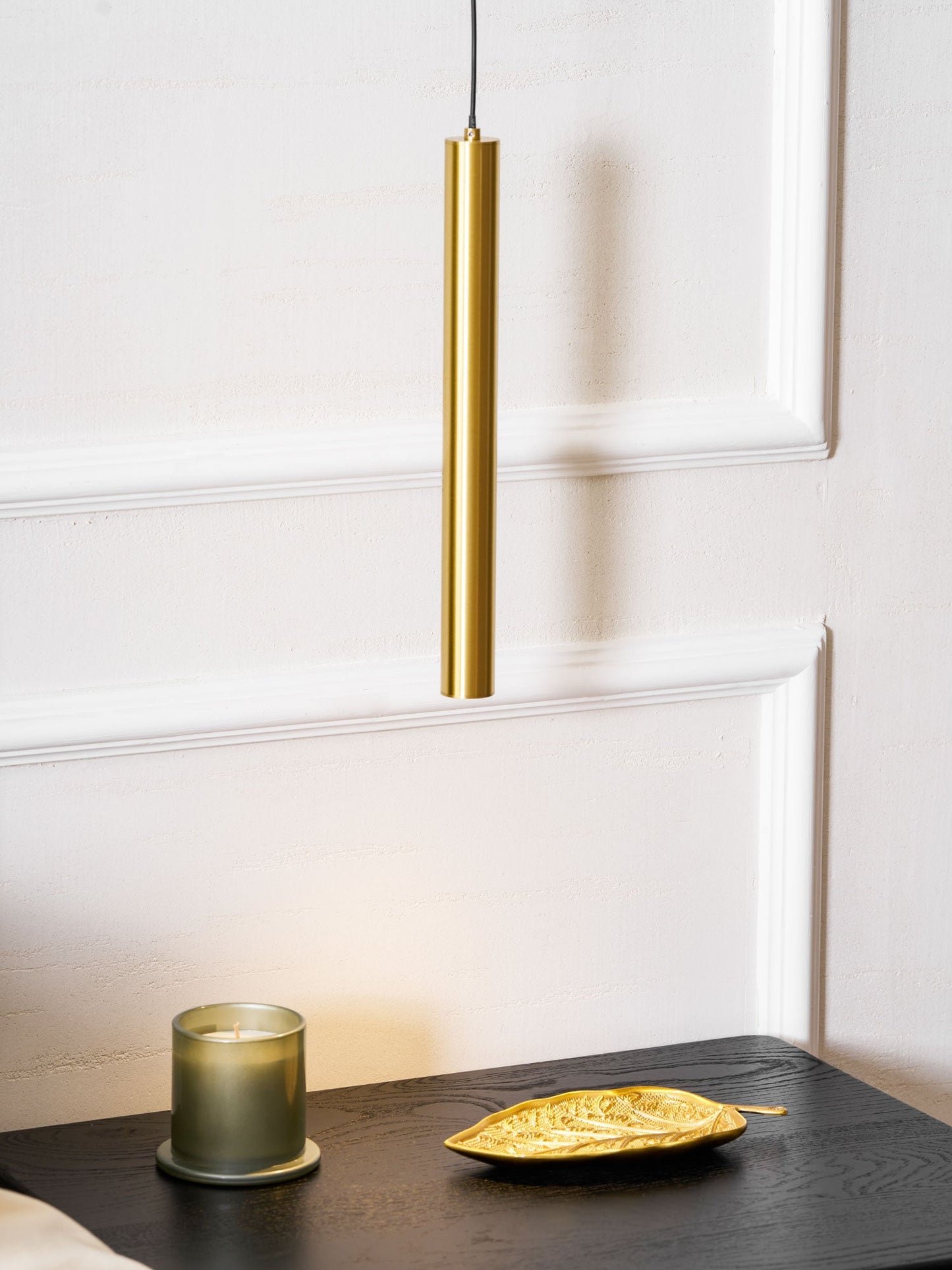 Brass Line Wall Light - Adjustable Angle & Energy-Efficient LED