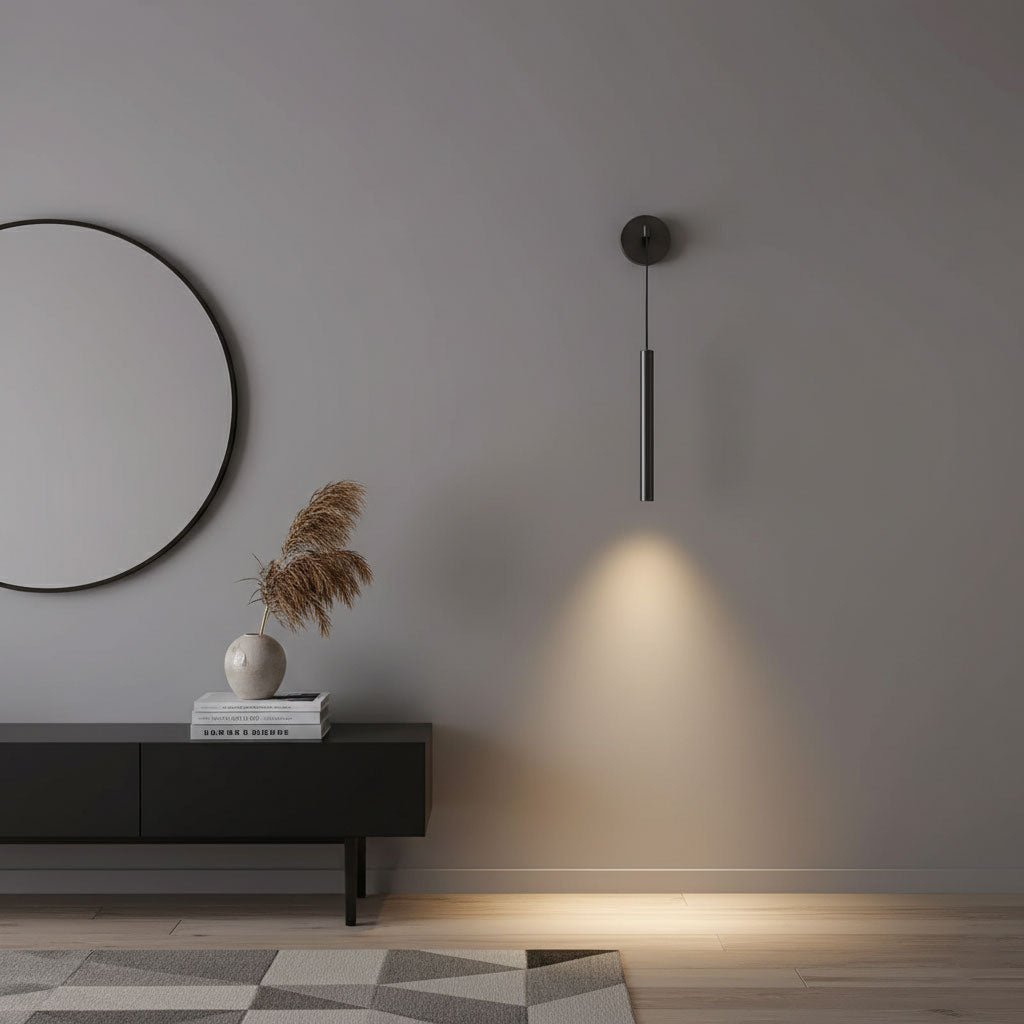 Brass Line Wall Light - Adjustable Angle & Energy-Efficient LED