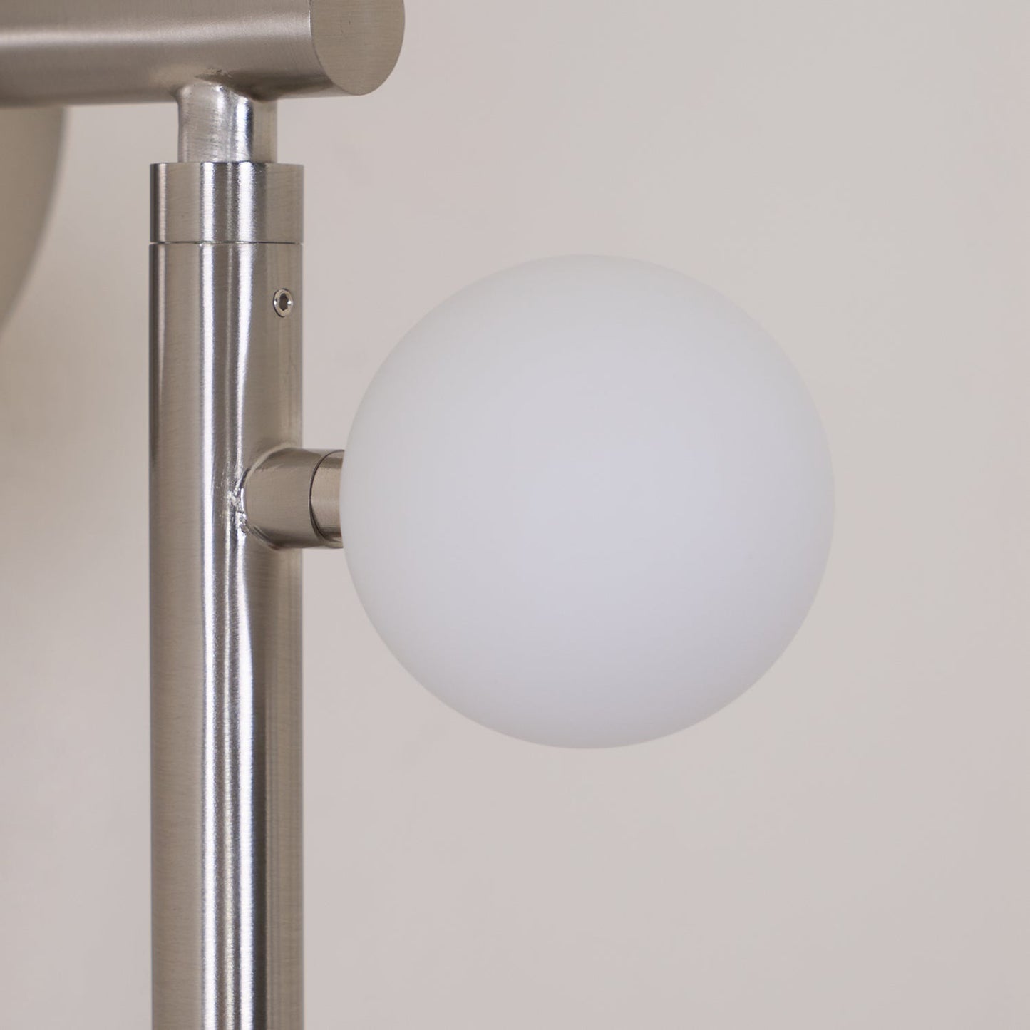 Brass Glass Tube Wall Lamp - Elegant Design with Adjustable Lighting