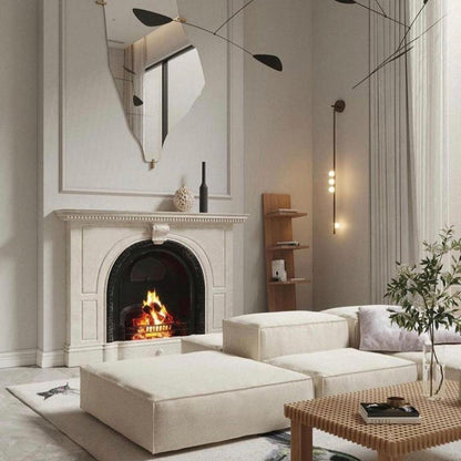 Brass Glass Tube Wall Lamp - Elegant Design with Adjustable Lighting