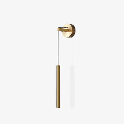 Brass Line Wall Light - Adjustable Angle & Energy-Efficient LED
