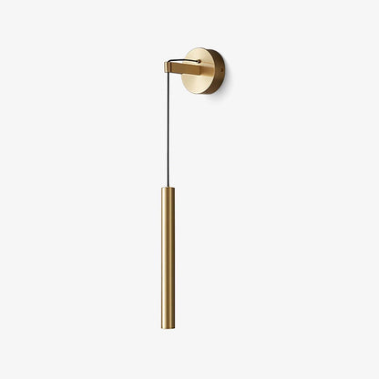 Brass Line Wall Light - Adjustable Angle & Energy-Efficient LED