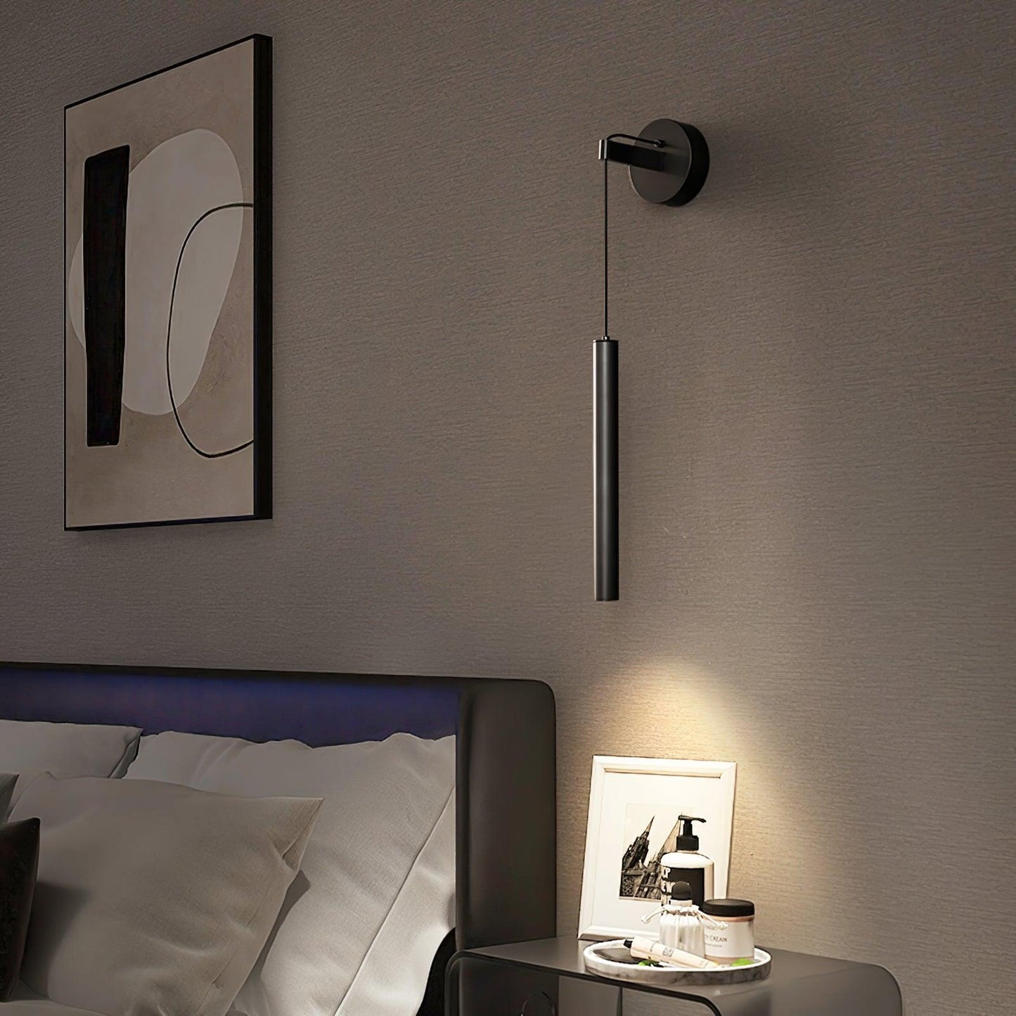 Brass Line Wall Light - Adjustable Angle & Energy-Efficient LED