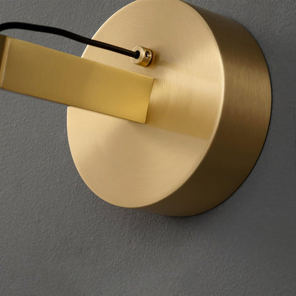 Brass Line Wall Light - Adjustable Angle & Energy-Efficient LED