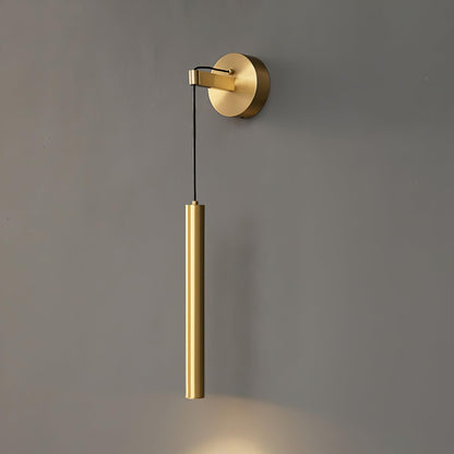 Brass Line Wall Light - Adjustable Angle & Energy-Efficient LED