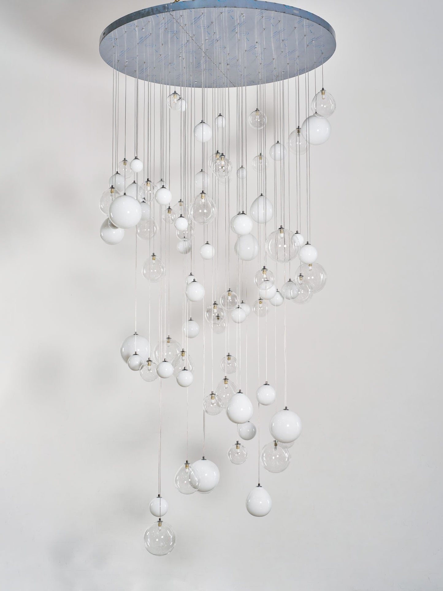 Breath of Light Customizable Chandelier with Dimmable LED and Elegant