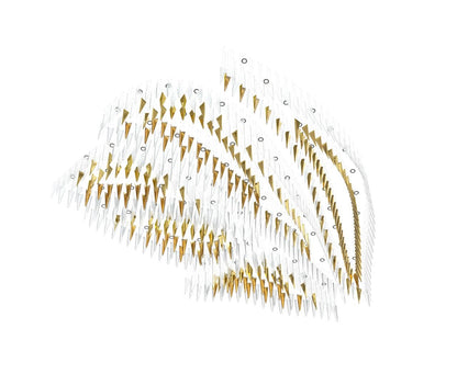 Elegant Breeze Chandelier - Adjustable Height, Energy-Efficient LED Li