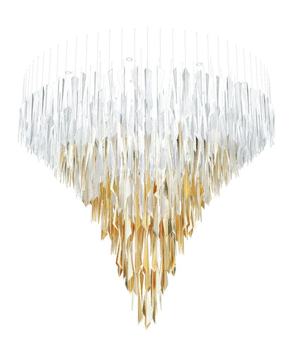 Elegant Breeze Chandelier - Adjustable Height, Energy-Efficient LED Li