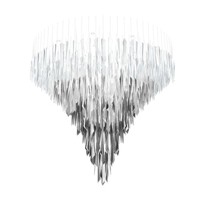 Elegant Breeze Chandelier - Adjustable Height, Energy-Efficient LED Li