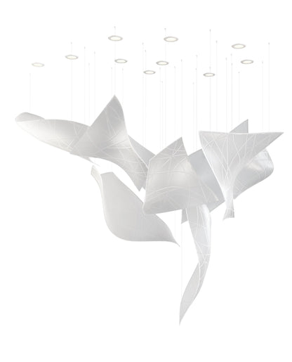 Thawflux Chandelier - Elegant Lighting Fixture with Adjustable Brightn