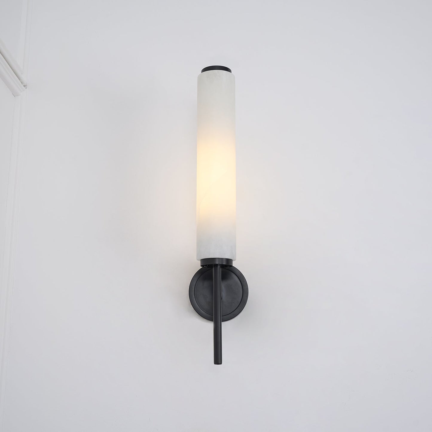 Brindisi Alabaster Wall Sconce - Elegant Lighting with Adjustable Brig