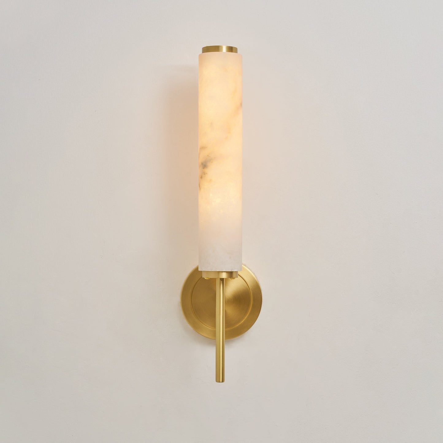 Brindisi Alabaster Wall Sconce - Elegant Lighting with Adjustable Brig