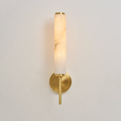 Brindisi Alabaster Wall Sconce - Elegant Lighting with Adjustable Brig