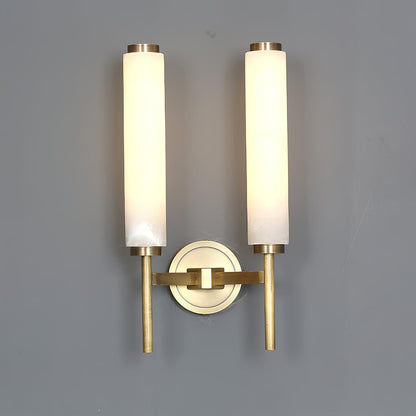 Brindisi Alabaster Wall Sconce - Elegant Lighting with Adjustable Brig