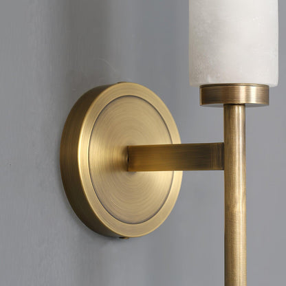 Brindisi Alabaster Wall Sconce - Elegant Lighting with Adjustable Brig