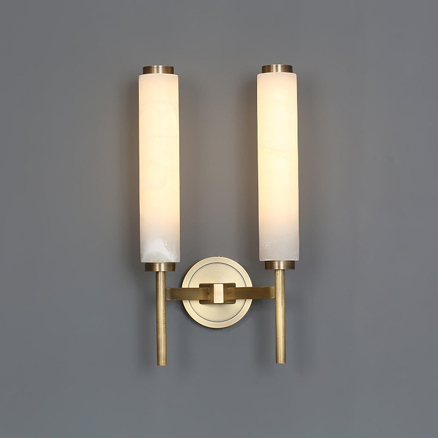 Brindisi Alabaster Wall Sconce - Elegant Lighting with Adjustable Brig