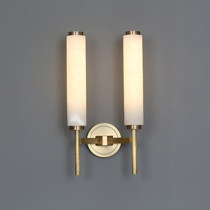 Brindisi Alabaster Wall Sconce - Elegant Lighting with Adjustable Brig