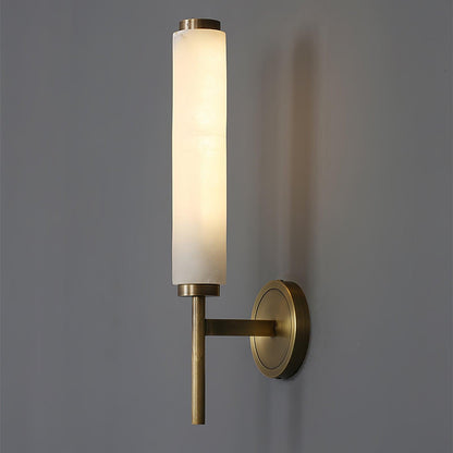 Brindisi Alabaster Wall Sconce - Elegant Lighting with Adjustable Brig