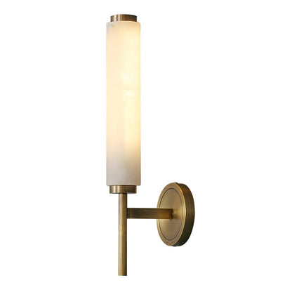Brindisi Alabaster Wall Sconce - Elegant Lighting with Adjustable Brig