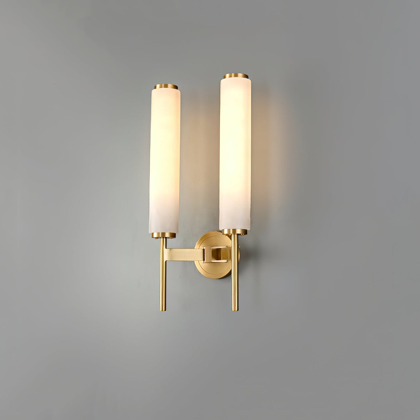 Brindisi Alabaster Wall Sconce - Elegant Lighting with Adjustable Brig