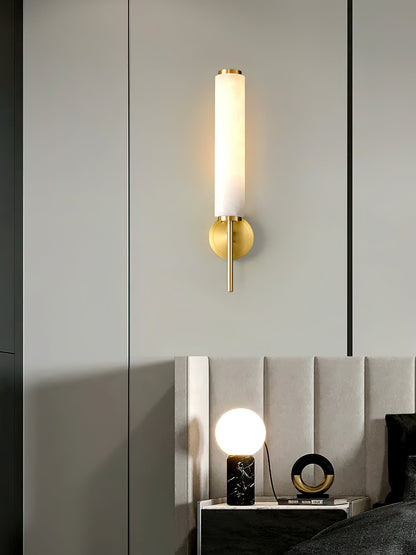 Brindisi Alabaster Wall Sconce - Elegant Lighting with Adjustable Brig