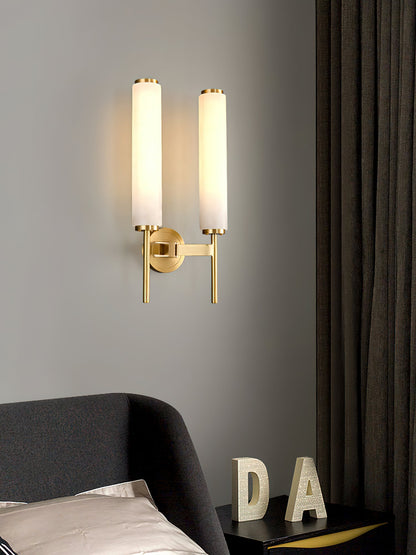 Brindisi Alabaster Wall Sconce - Elegant Lighting with Adjustable Brig
