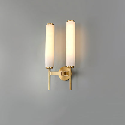 Brindisi Alabaster Wall Sconce - Elegant Lighting with Adjustable Brig