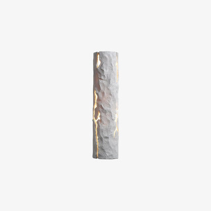 Broken Bark Wall Light - Outdoor Waterproof, Energy-Efficient LED Desi