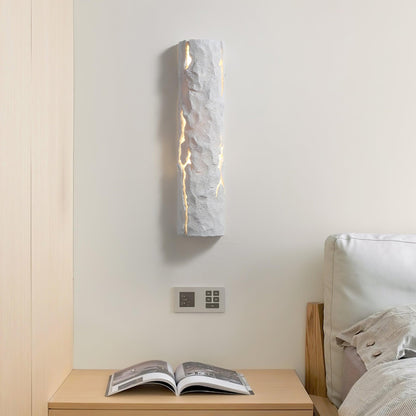 Broken Bark Wall Light - Outdoor Waterproof, Energy-Efficient LED Desi