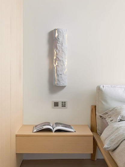 Broken Bark Wall Light - Outdoor Waterproof, Energy-Efficient LED Desi