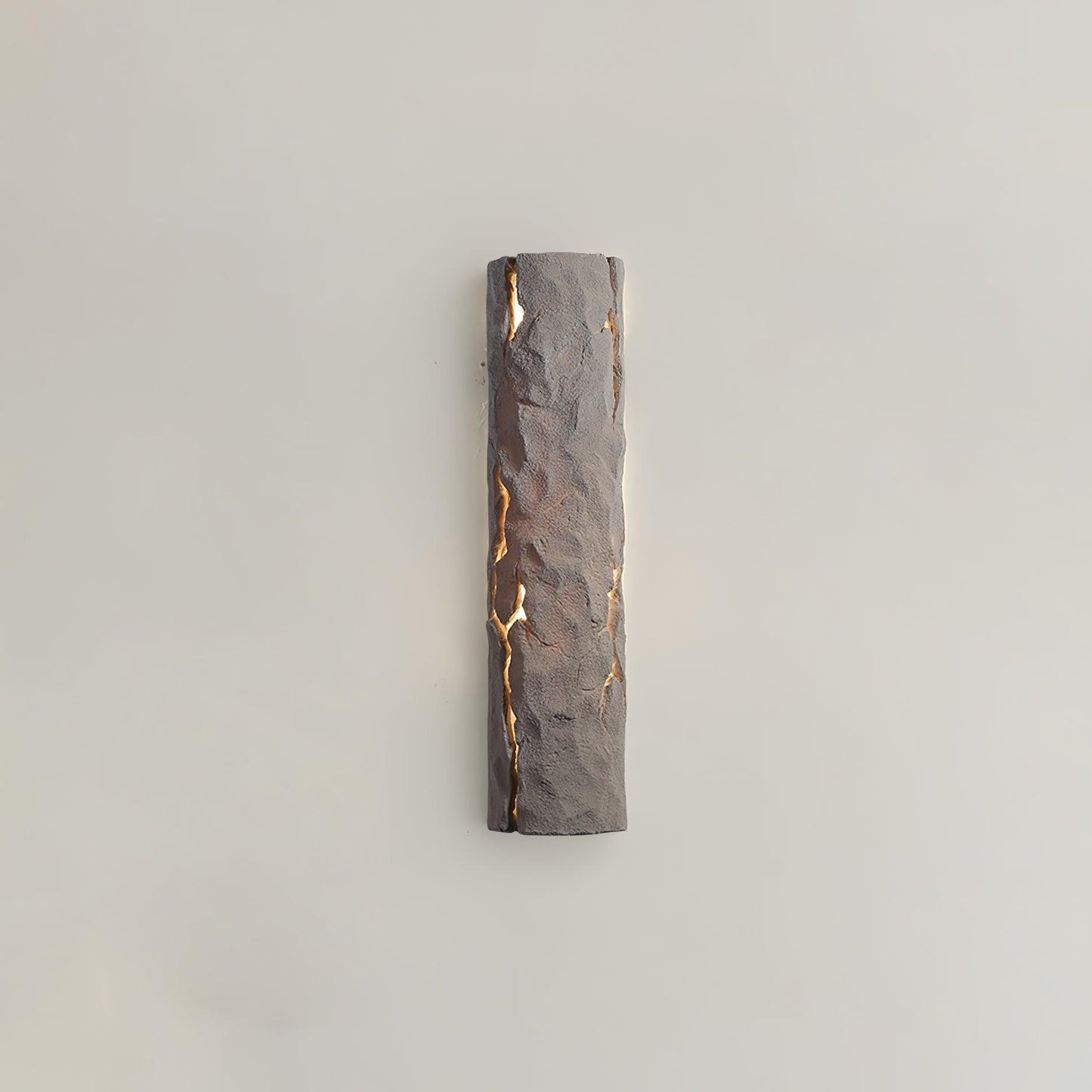 Broken Bark Wall Light - Outdoor Waterproof, Energy-Efficient LED Desi