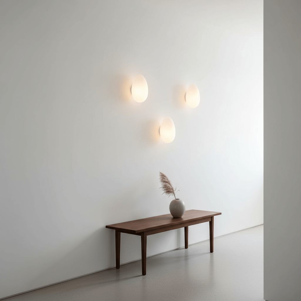 Elegant Bubble Glass Wall Lamp with Adjustable Brightness & Unique Des