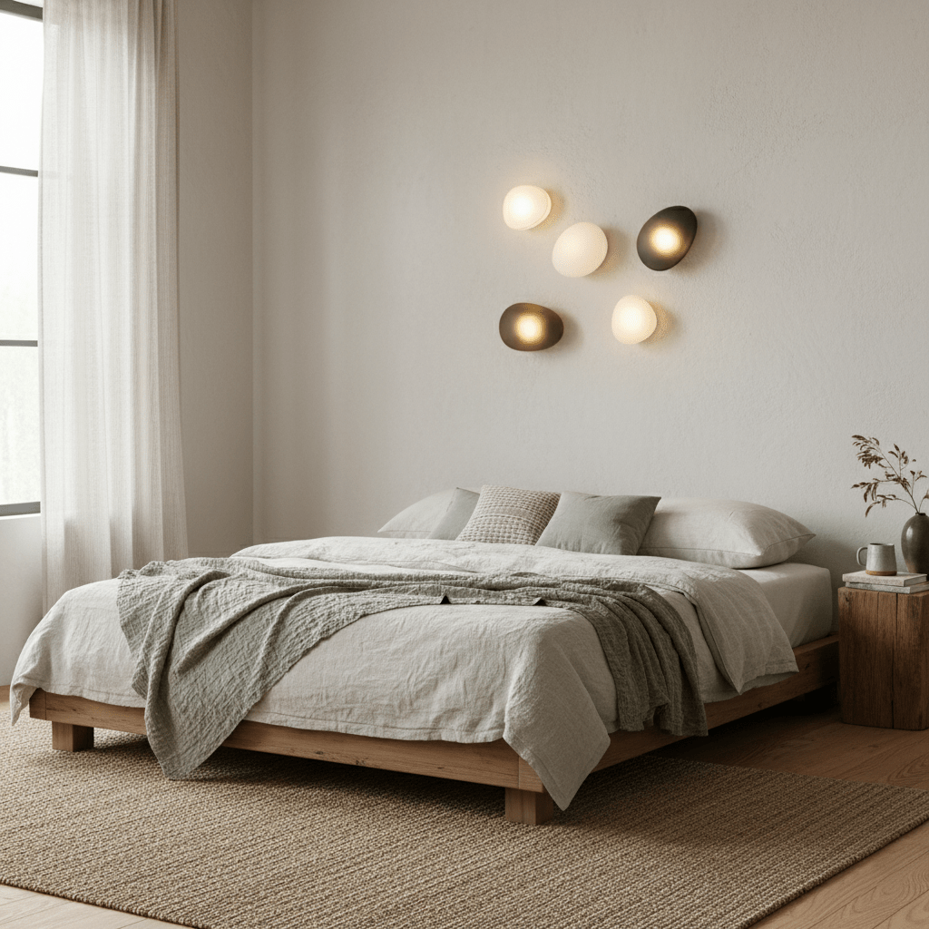 Elegant Bubble Glass Wall Lamp with Adjustable Brightness & Unique Des