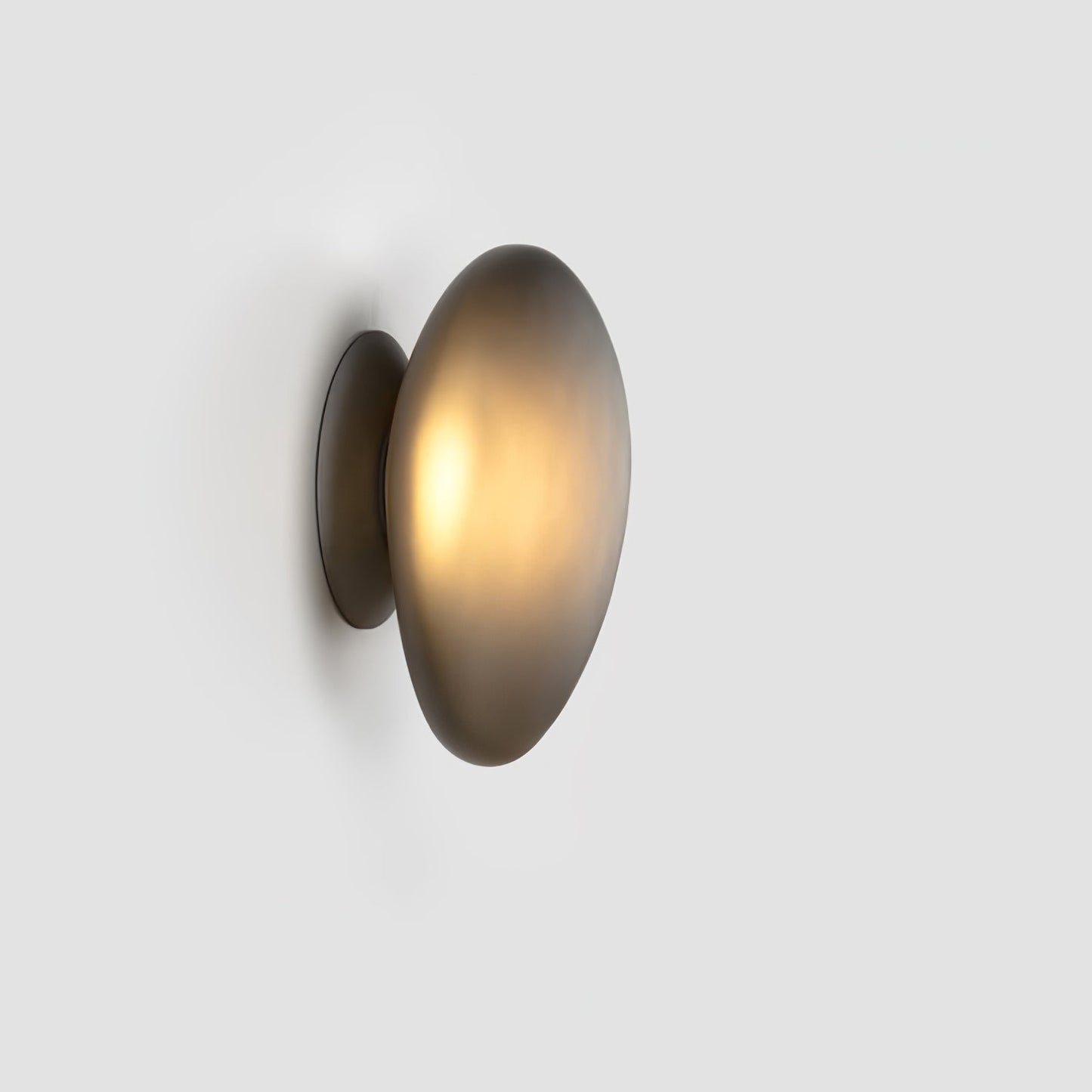 Elegant Bubble Glass Wall Lamp with Adjustable Brightness & Unique Des