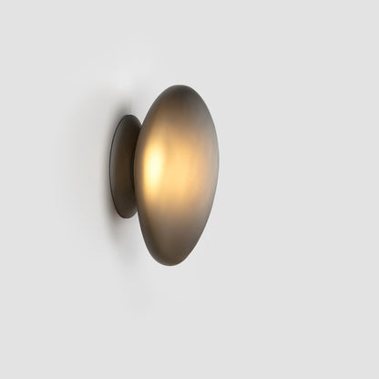 Elegant Bubble Glass Wall Lamp with Adjustable Brightness & Unique Des