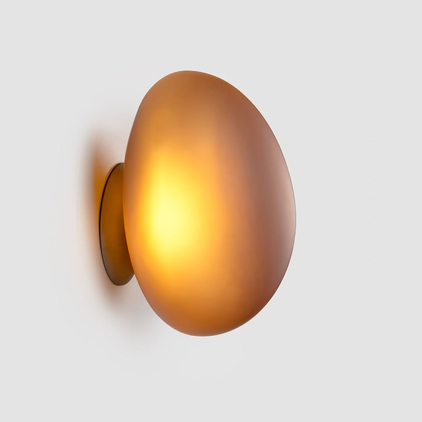 Elegant Bubble Glass Wall Lamp with Adjustable Brightness & Unique Des