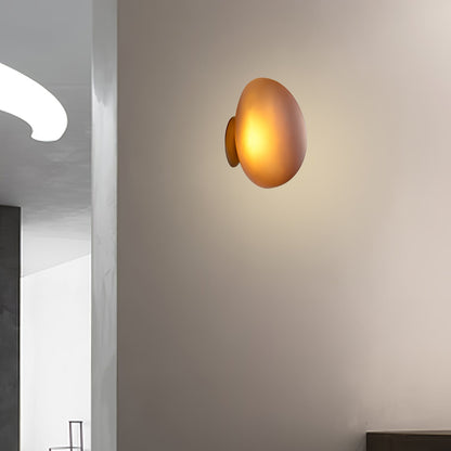 Elegant Bubble Glass Wall Lamp with Adjustable Brightness & Unique Des