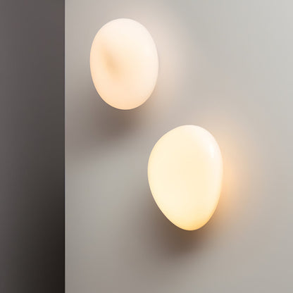 Elegant Bubble Glass Wall Lamp with Adjustable Brightness & Unique Des
