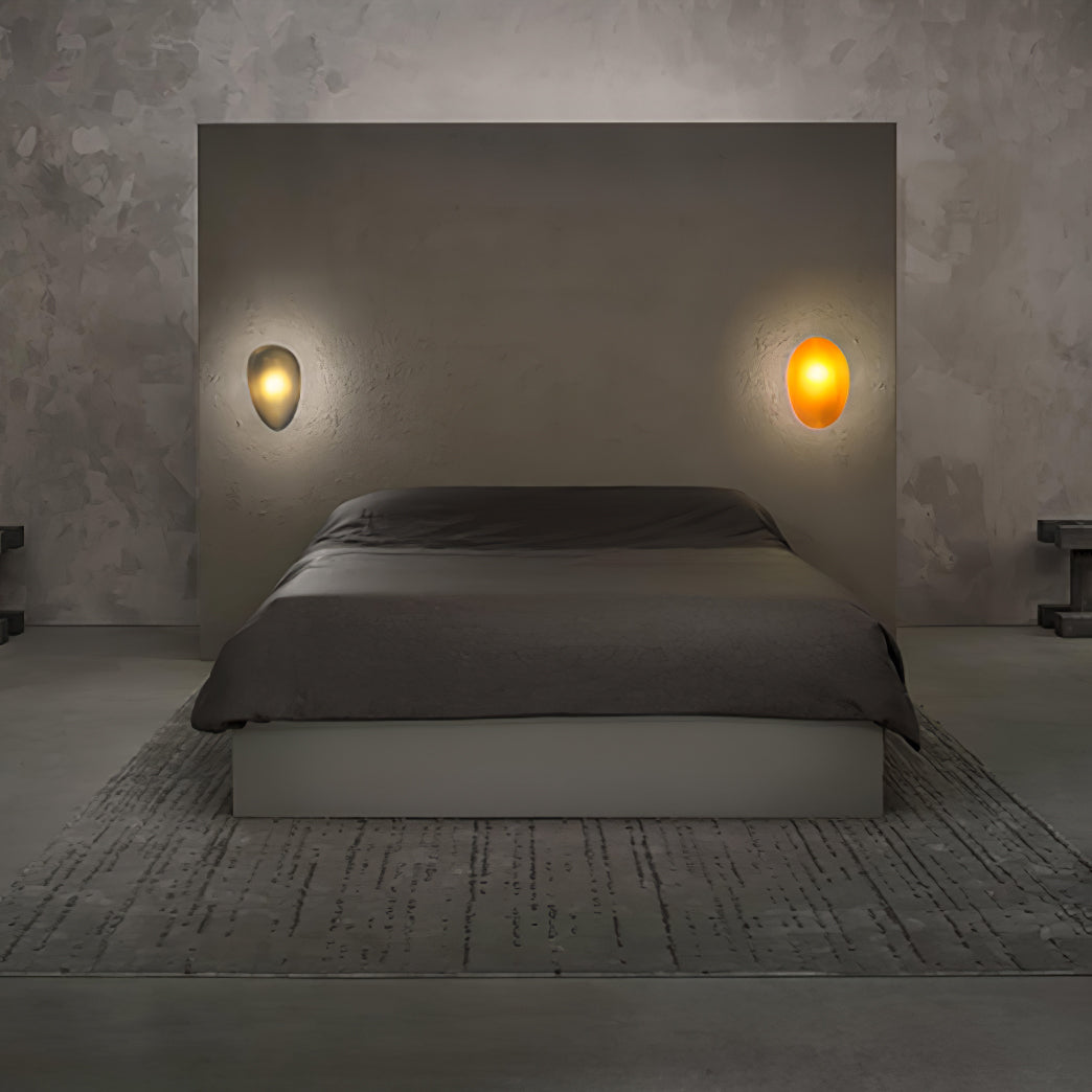 Elegant Bubble Glass Wall Lamp with Adjustable Brightness & Unique Des
