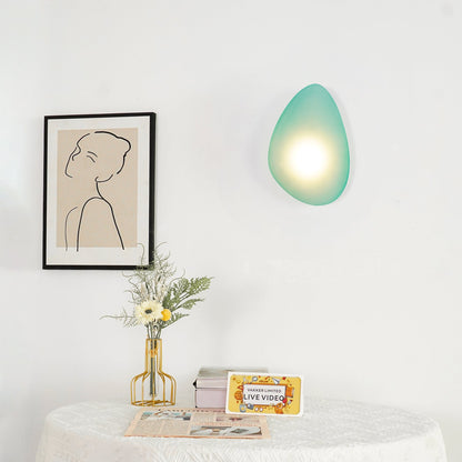 Elegant Bubble Glass Wall Lamp with Adjustable Brightness & Unique Des
