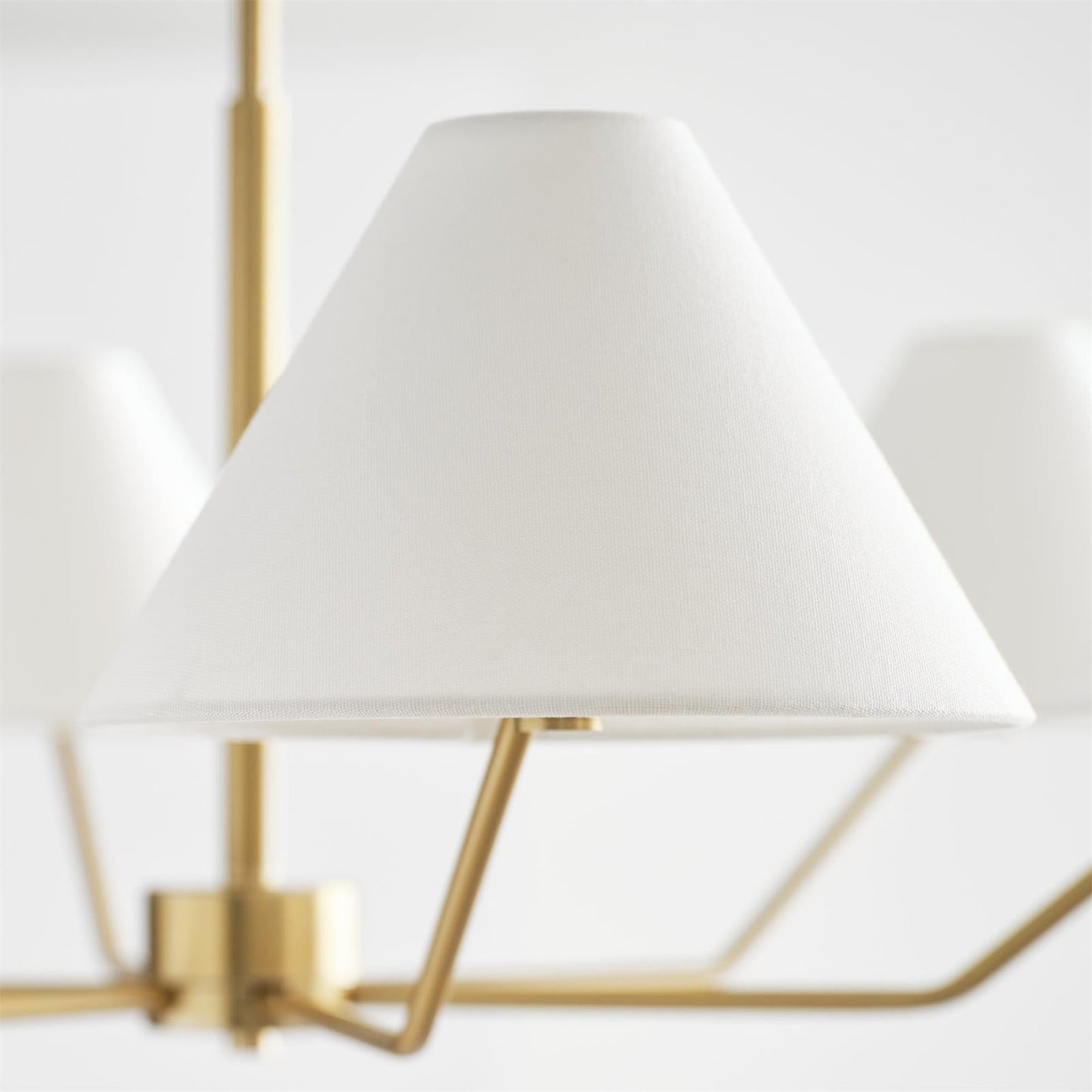 Burke Chandelier - Elegant Design with Dimmable LED Lights and Crystal