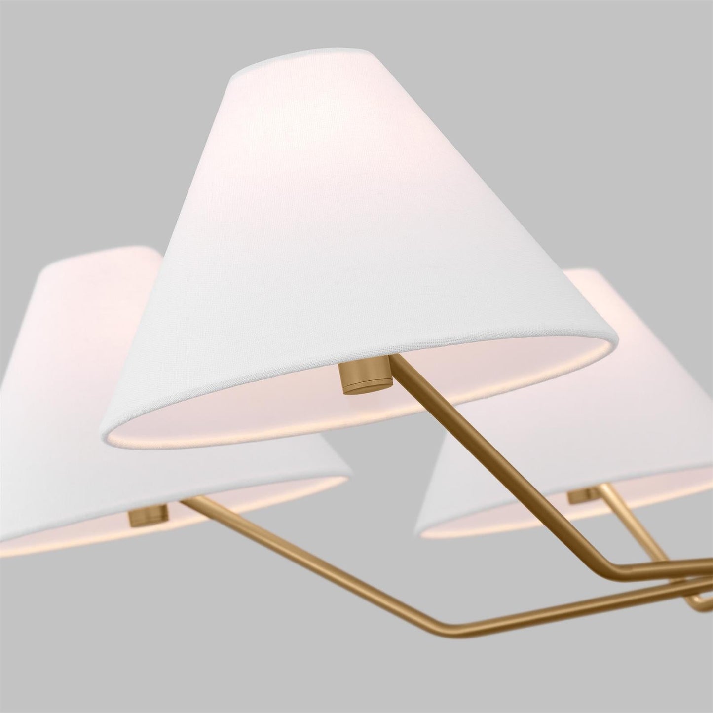 Burke Chandelier - Elegant Design with Dimmable LED Lights and Crystal