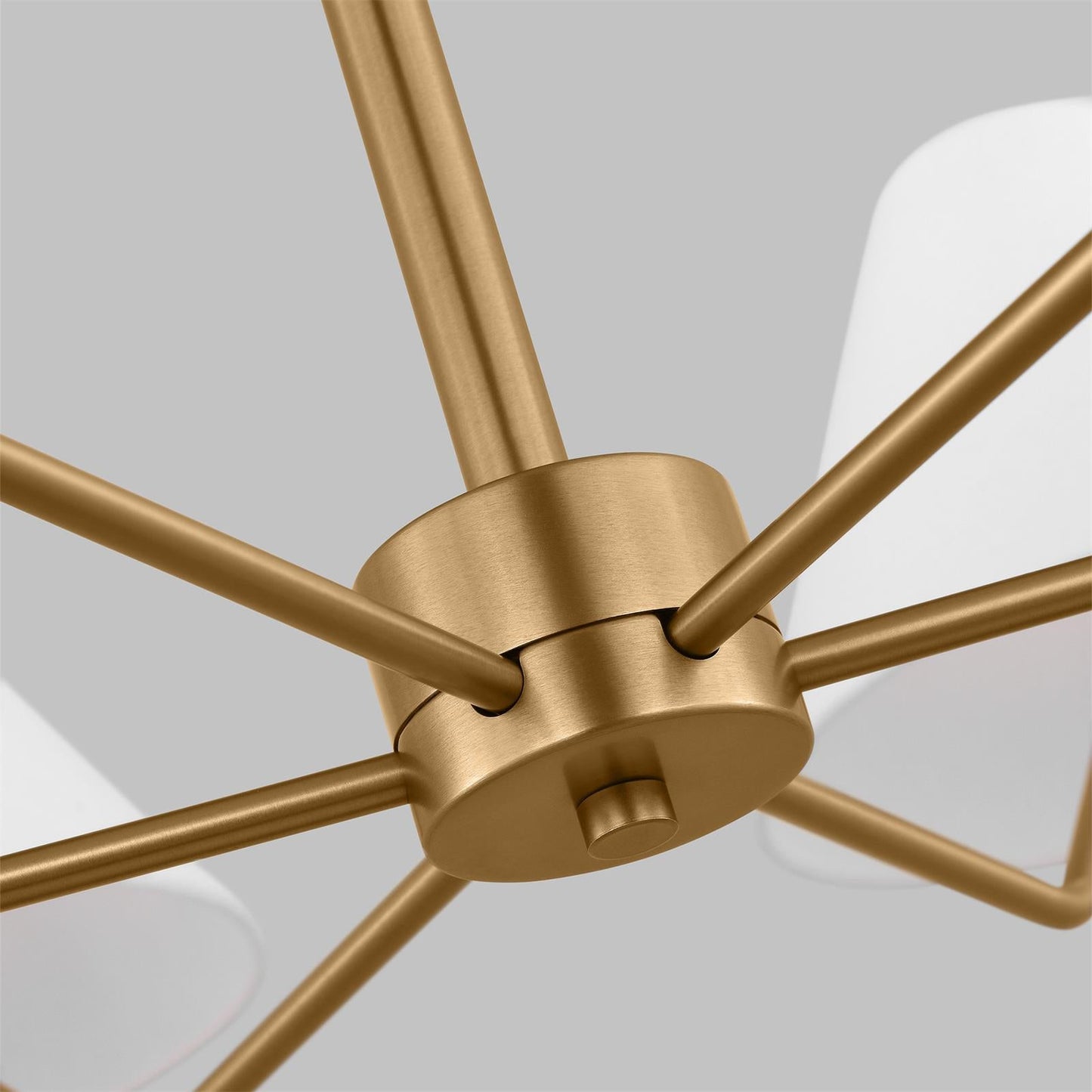 Burke Chandelier - Elegant Design with Dimmable LED Lights and Crystal