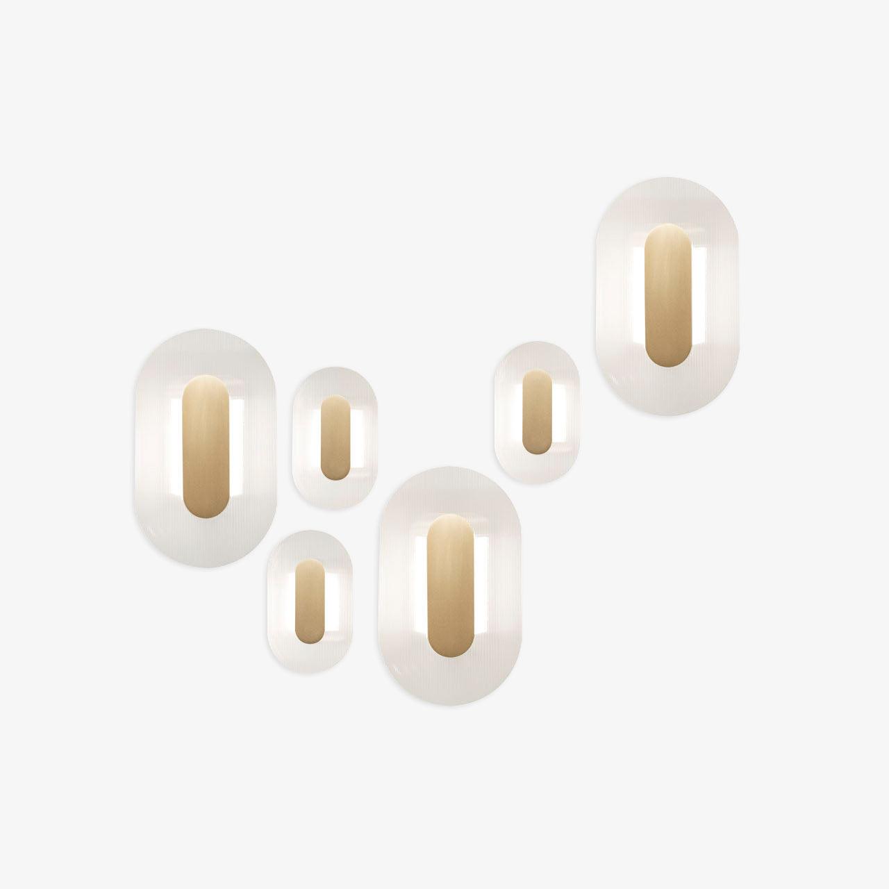Modern Button Wall Lamp - Adjustable Brightness & Energy Efficient Des