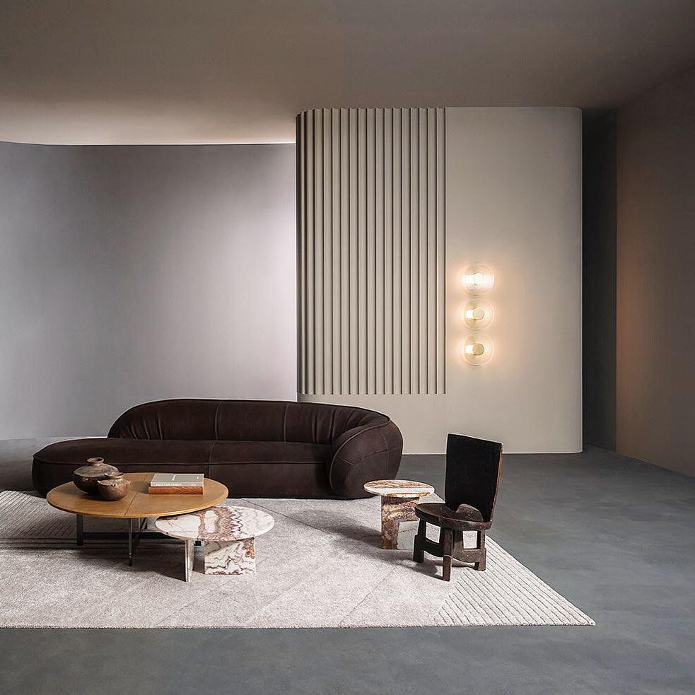 Modern Button Wall Lamp - Adjustable Brightness & Energy Efficient Des