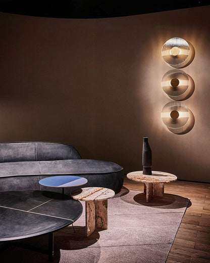 Modern Button Wall Lamp - Adjustable Brightness & Energy Efficient Des