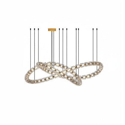 Gabriel Gold Chandelier - Elegant Design with Adjustable Brightness