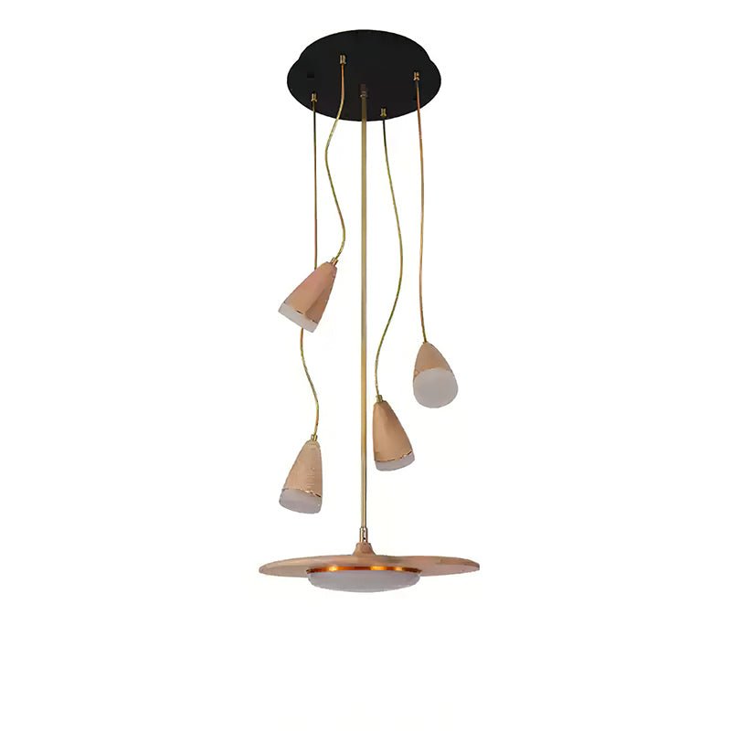 Calder Blossom Chandelier - Elegant Design with Adjustable Height & LE