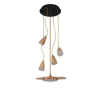 Calder Blossom Chandelier - Elegant Design with Adjustable Height & LE
