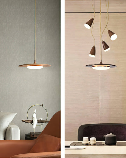 Calder Blossom Chandelier - Elegant Design with Adjustable Height & LE